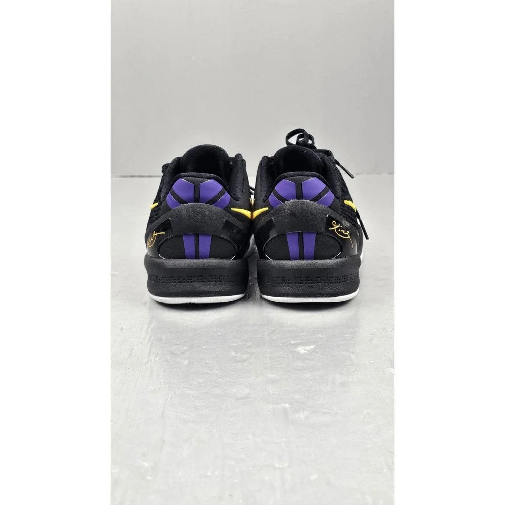 Nike Kobe 8 GS Lakers Away Basketball Shoes GS 7Y Womens 8.5 Black FN0266-002‎